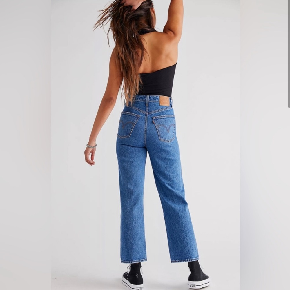 Levi’s Ribcage Straight Ankle Jeans 31 x 27 High Rise Retro 90s NWT